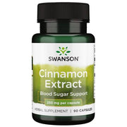 Swanson cinamono ekstraktas, 250 mg – 90 kapsulių