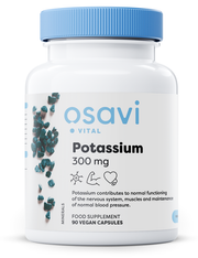Produkto nuotrauka: Osavi Potassium, 300mg - 90 vegan caps