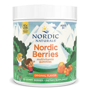 Nordic Naturals multivitaminai Nordic Berries, originalus skonis – 120 guminukų