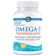 Nordic Naturals omega - 3 fosfolipidai, 500 mg – 60 kapsulių