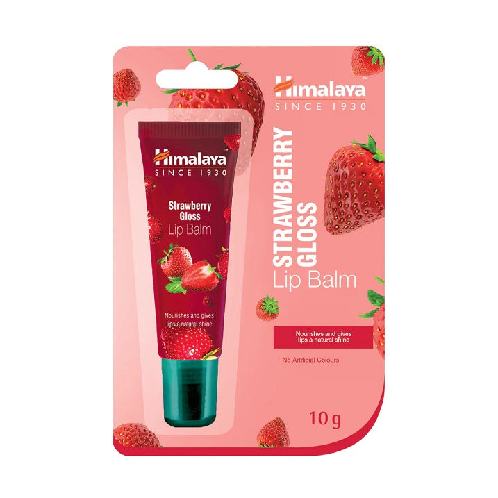 Himalaya braškių blizgesio lūpų balzamas - 10 g
