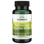 Swanson pilno spektro kudzu šaknis, 500 mg – 60 kapsulių