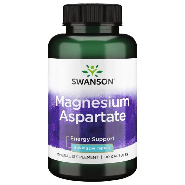 Swanson magnio aspartatas, 685 mg – 90 kapsulių