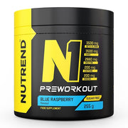 Nutrend N1 prieš treniruotę, mėlynųjų aviečių skonio – 255 g