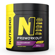 Nutrend N1 prieš treniruotę, juodųjų serbentų skonio – 255 g