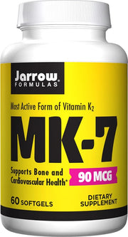 Jarrow Formulas MK - 7, 90mcg - 60 kapsulių
