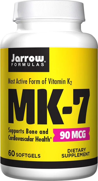 Jarrow Formulas MK - 7, 90mcg - 60 kapsulių