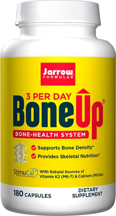 Jarrow Formulas BoneUp trys per dieną - 180 kapsulių