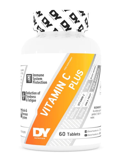 Dorian Yates vitaminas C+ - 60 tablečių