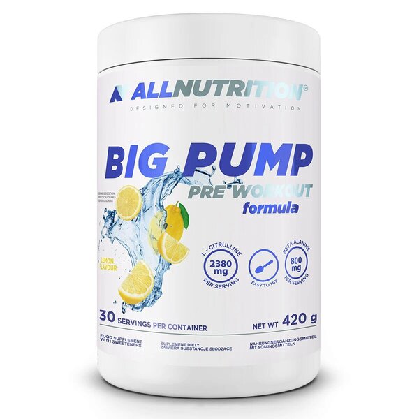 Allnutrition Big Pump su citrina – 420 g