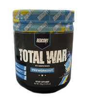 Redcon1 Total War – prieš treniruotę, mėlynasis limonadas – 426 g