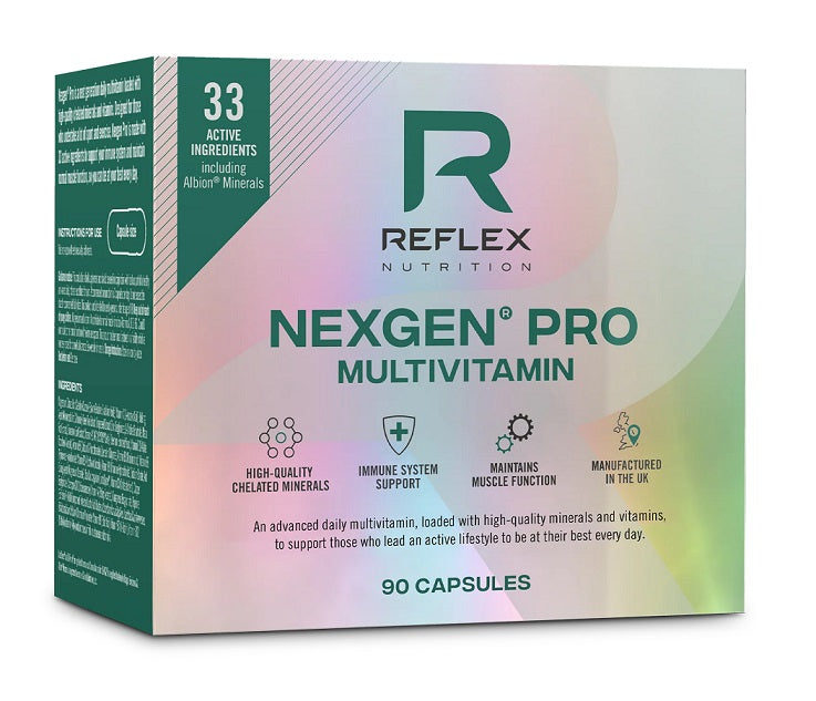 Reflex Nutrition Nexgen Pro Sports multivitaminai – 90 kapsulių