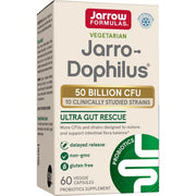Jarrow Formulas Jarro - Dophilus Ultra Gut Rescue, 50 milijardų KFV - 60 kapsulių