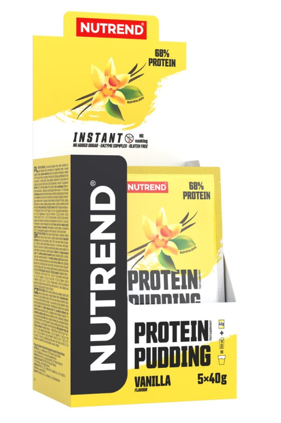 Nutrend baltyminis pudingas, vanilės skonio - 5 x 40 g