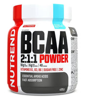 Nutrend BCAA 2:1:1 milteliai, ledinės mėlynosios avietės - 400 g
