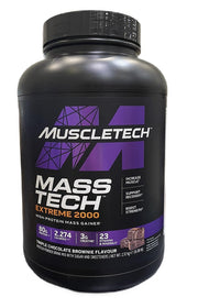 MuscleTech Mass - Tech Extreme 2000, trigubo šokolado pyragėlis – 2720 g