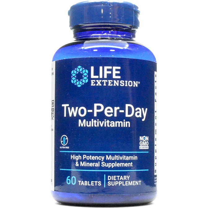 Life Extension dvi tabletės per dieną – 60 tablečių