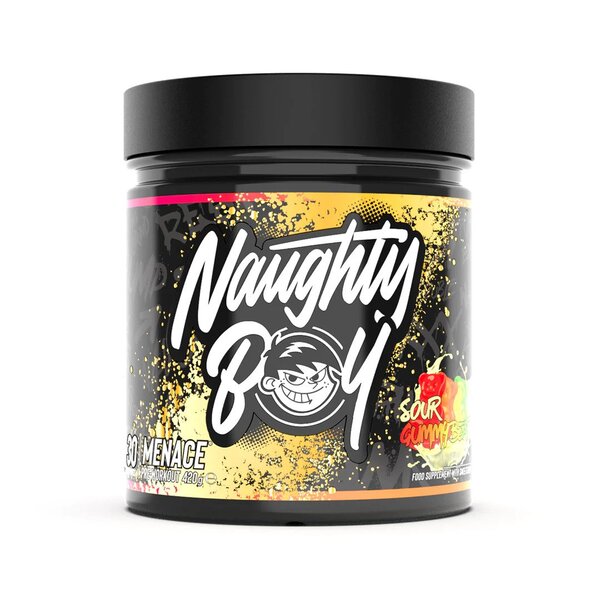 Naughty Boy Menace VitaCholine + Taurine, rūgštūs guminukai - 420 g