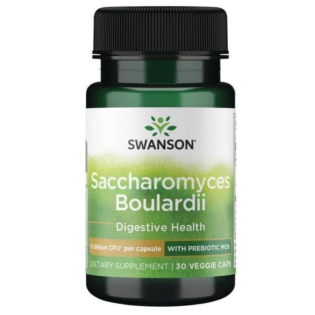Swanson Saccharomyces Boulardii – 30 kapsulių