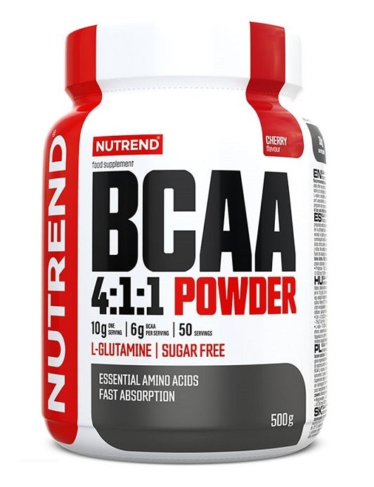 Nutrend BCAA 4:1:1 milteliai, vyšnių skonio - 500 g