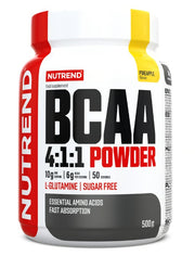 Nutrend BCAA 4:1:1 milteliai, ananasų skonio - 500 g