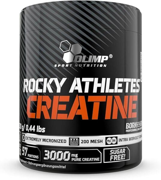 Olimp Nutrition Rocky Athletes kreatinas, be skonio - 200 g