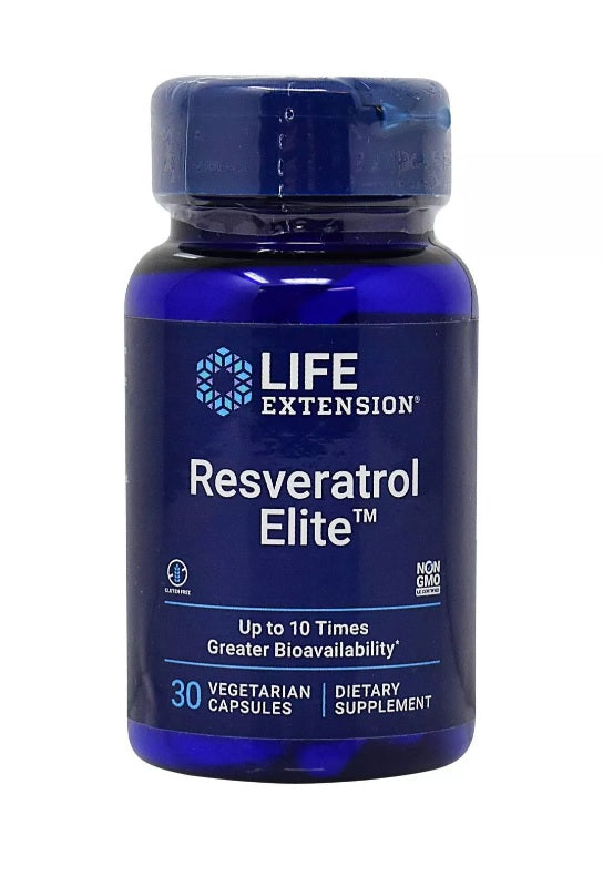Life Extension Resveratrol Elite 30 – 30 kapsulių