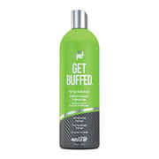 Pro Tan Get Buffed kūno šveitiklis prieš įdegį ir odos balansą atkuriantis šveitiklis – 473 ml.