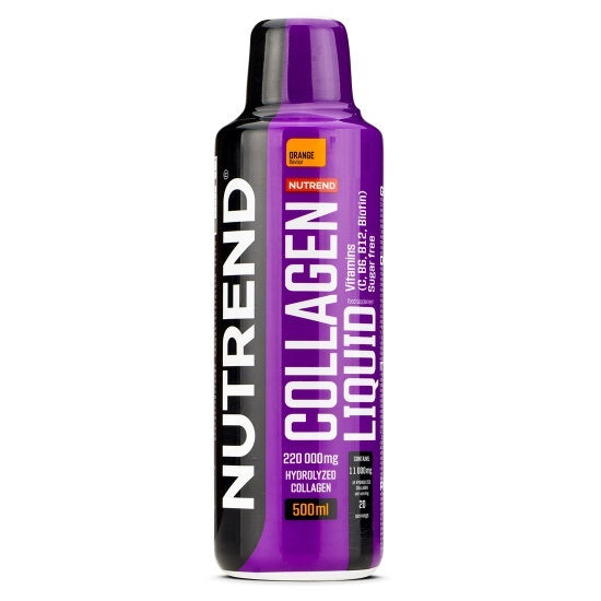 Nutrend kolageno skystis, apelsinų skonio – 500 ml.