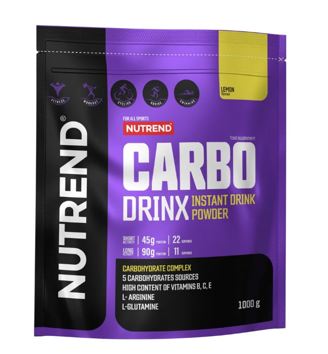 Nutrend Carbodrinx, citrinų skonio - 1000 g