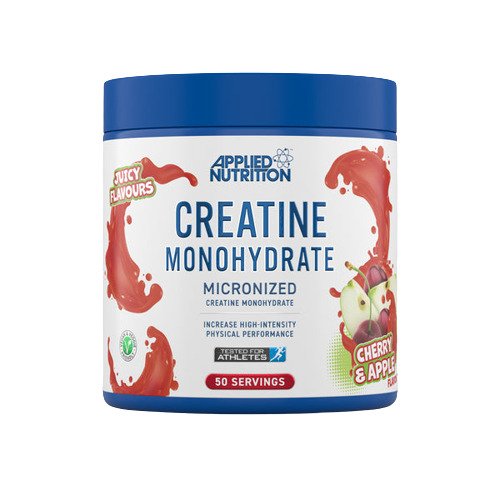 Applied Nutrition kreatino monohidratas, vyšnių ir obuolių skonio – 250 g