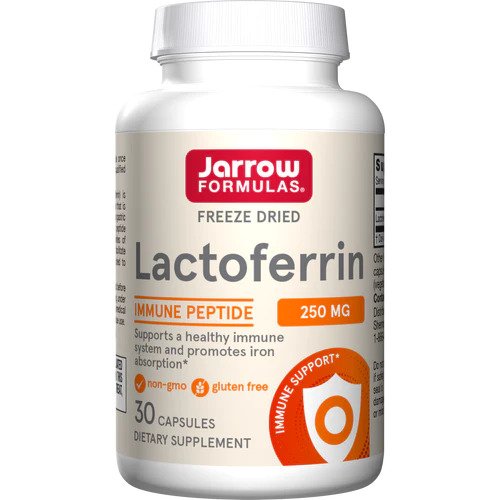 Jarrow Formulas Laktoferinas, 250 mg - 30 kapsulių