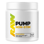 Raw Nutrition Pump nestimuliuojantis gėrimas su braškių limonadu – 480 g