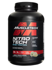 MuscleTech Nitro - Tech, vanilinis kremas – 1810 g
