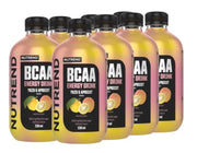 Nutrend BCAA energinis gėrimas, juzu ir abrikosų – 8 x 330 ml.