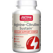 Jarrow Formulas Arginine - Citrulline Sustain - 120 tablečių