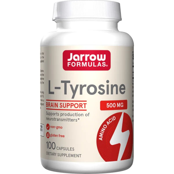 Jarrow Formulas L - tirozinas, 500 mg - 100 kapsulių