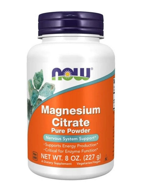 Produkto nuotrauka: NOW Foods Magnesium Citrate, Pure Powder - 227 g