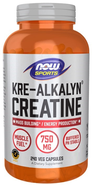 NOW Foods Kre - Alkalyn kreatinas - 240 kapsulių