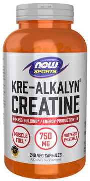 Produkto nuotrauka: NOW Foods Kre-Alkalyn Creatine - 240 kapsulių