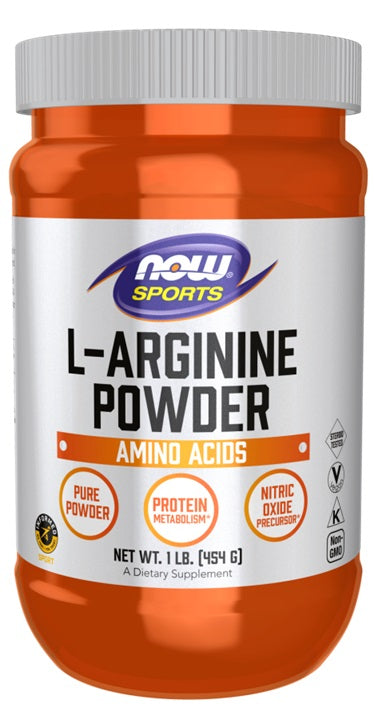 NOW Foods L - argininas, milteliai – 454 g
