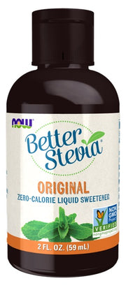 Produkto nuotrauka: NOW Foods Better Stevia Liquid, Original - 59 ml.