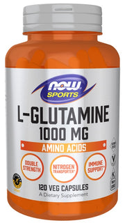 Produkto nuotrauka: NOW Foods L-Glutamine, 1000mg - 120 kapsulių