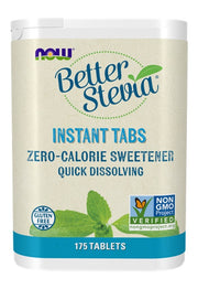 NOW Foods Better Stevia Instant Tablets – 175 tabletės