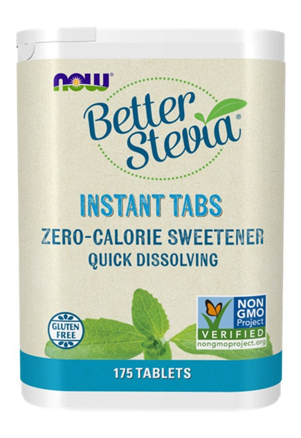 NOW Foods Better Stevia Instant Tablets – 175 tabletės