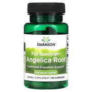 Swanson plataus spektro angelikos šaknis, 400 mg – 60 kapsulių