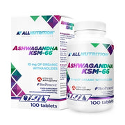 Allnutrition Ashwagandha KSM - 66 – 100 tablečių