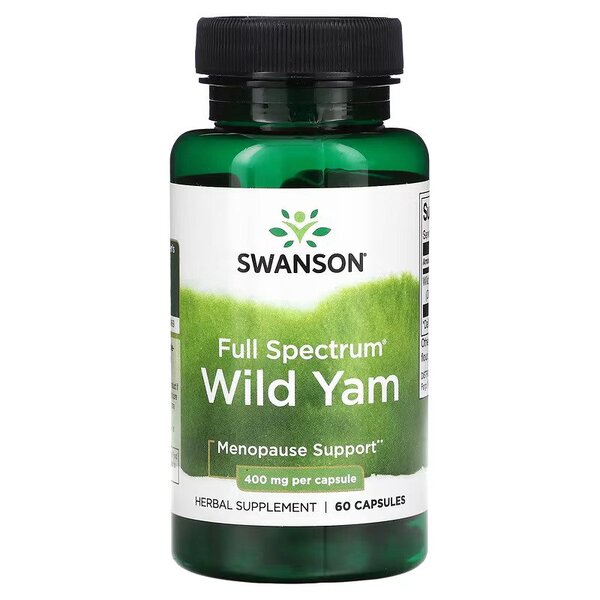 Swanson plataus spektro laukiniai jamai, 400 mg – 60 kapsulių