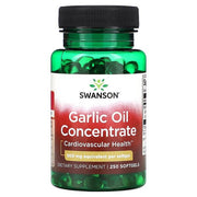 Swanson česnakų aliejaus koncentratas, 500 mg – 250 kapsulių