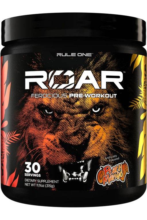 Rule One Roar, persikų ir mangų skonio – 315 g